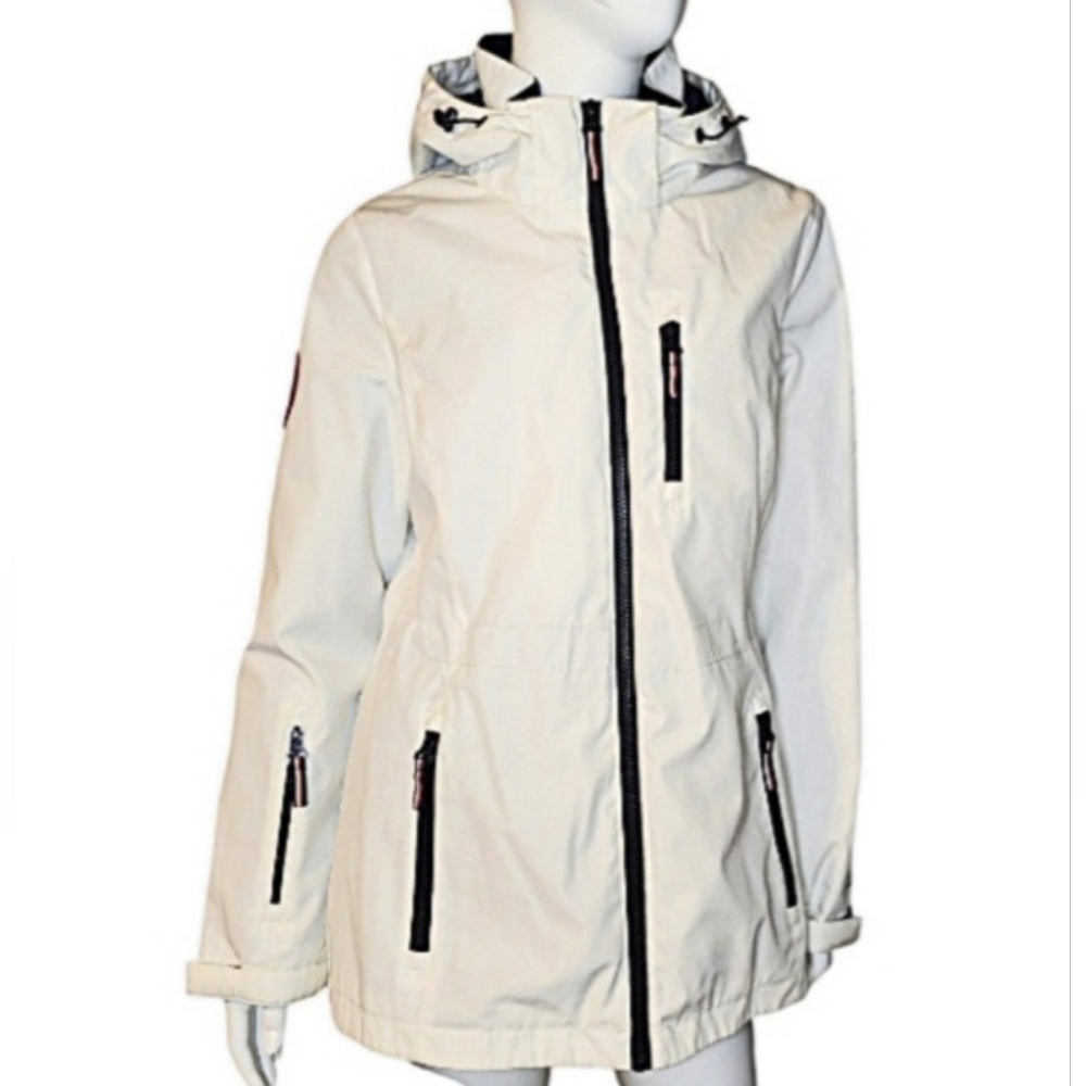 Tommy Hilfiger White Softshell Yachting Jacket, Women's Size S